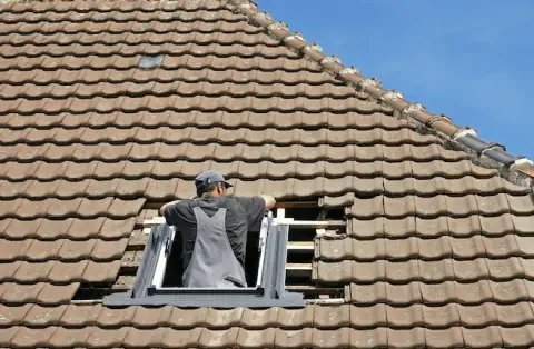 Pose de velux - Bellaing